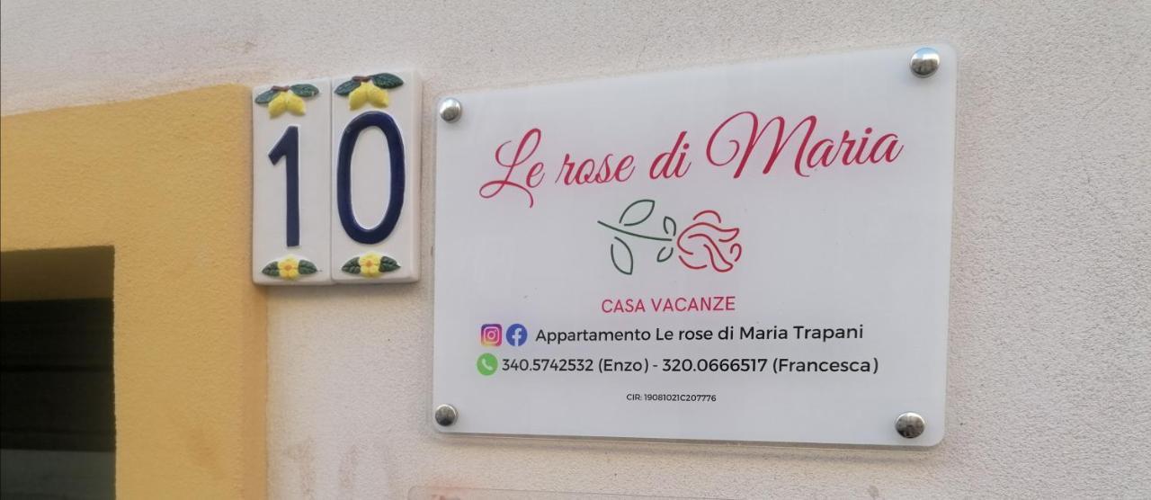 Le Rose Di Maria Apartman Trapani Kültér fotó